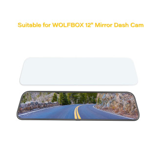 محافظ ضد بازتاب صفحه WOLFBOX مدل G900 Pro WOLFBOX 12inch Anti-Glare Film for G900Pro / G900TriPro Mirror Camera